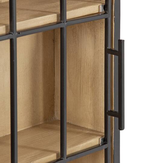 Kate and Laurel Megara Arched Wall Mounted Cabinet